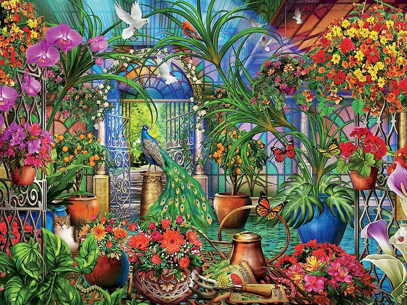 Ceaco: Tropical Greenhouse - 1500 Piece Puzzle