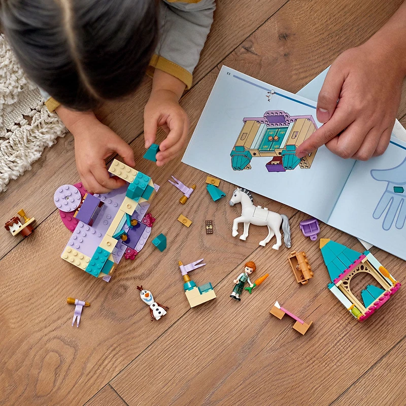 LEGO Disney Amusement au château d'Anna et d'Olaf 43204 Ensemble de construction (108 pièces)