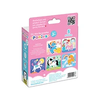 On-The-Go- 45pc Puzzle- Ponies (3+)