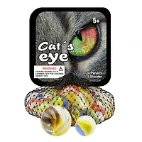 Cats Eye Tri Colour Marbles Game Net