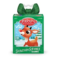 Funko Games Rudolph The Red-Nosed Reindeer Snowstorm Scramble jeu de cartes - Édition anglaise