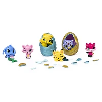 Hatchimals CollEGGtibles, Pack de 4 + bonus 'Mermal Magic' avec Hatchimals Saison 5.