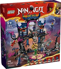 LEGO NINJAGO Wolf Mask Shadow Dojo Building Toy Set 71813