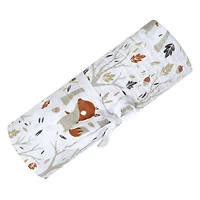 Perlimpinpin-Couverture en mousseline-Renards