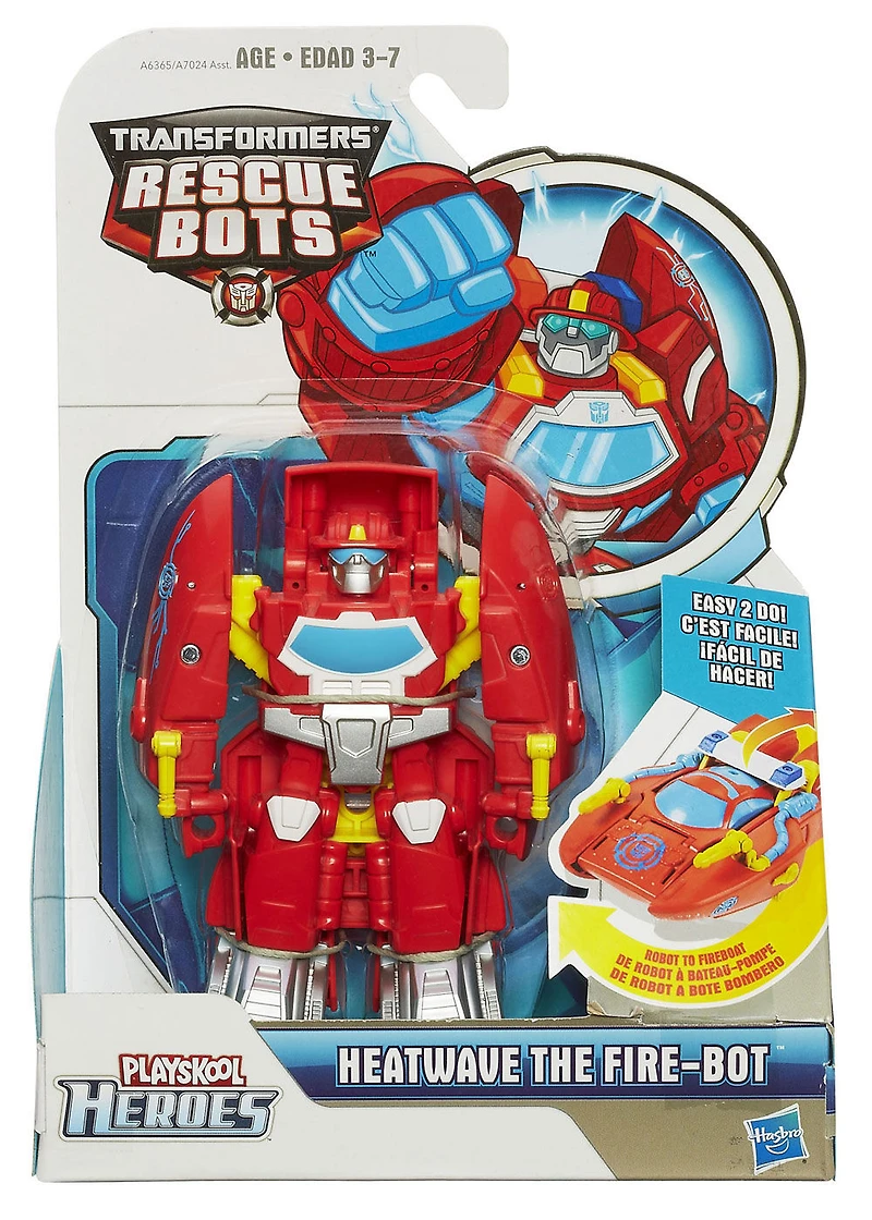 Playskool Transformers Rescue Bots - Figurine de Heatwave The Fire-Bot
