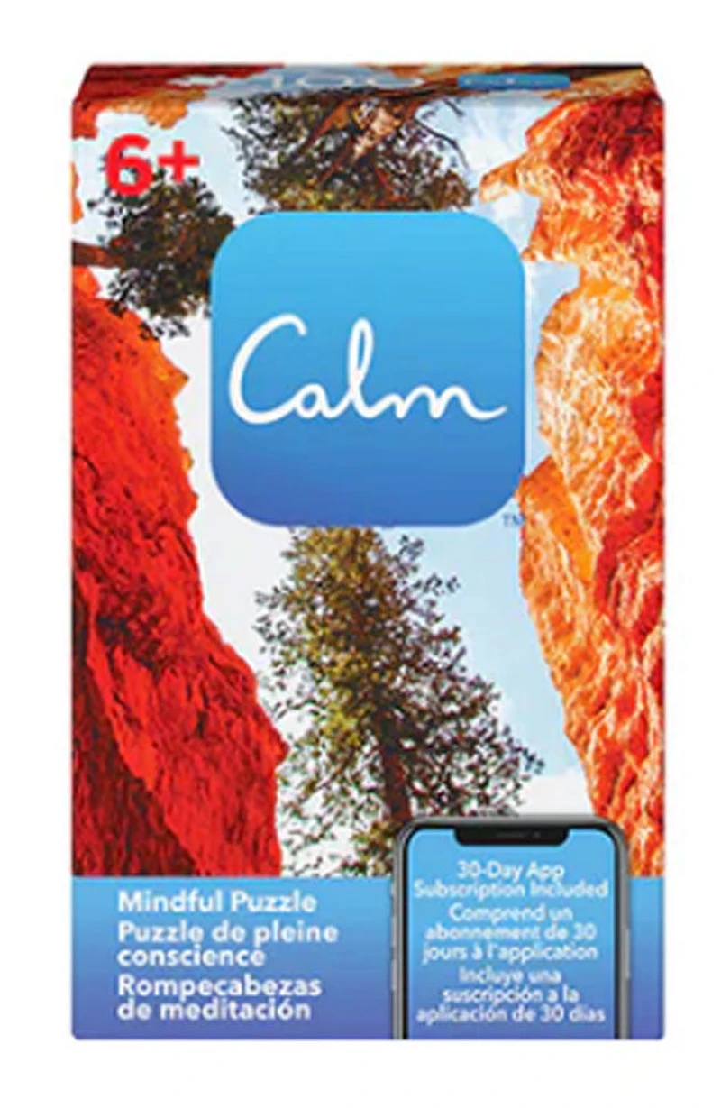 Calm - Gratitude 100 Piece Jigsaw Puzzle