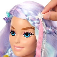 Barbie Doll Fairytale Styling Head, Pastel Hair with 20 Accessories