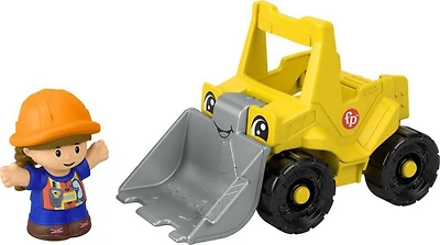 Fisher-Price - Little People - Bulldozer et figurine, 2 éléments