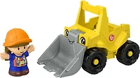 Fisher-Price - Little People - Bulldozer et figurine, 2 éléments