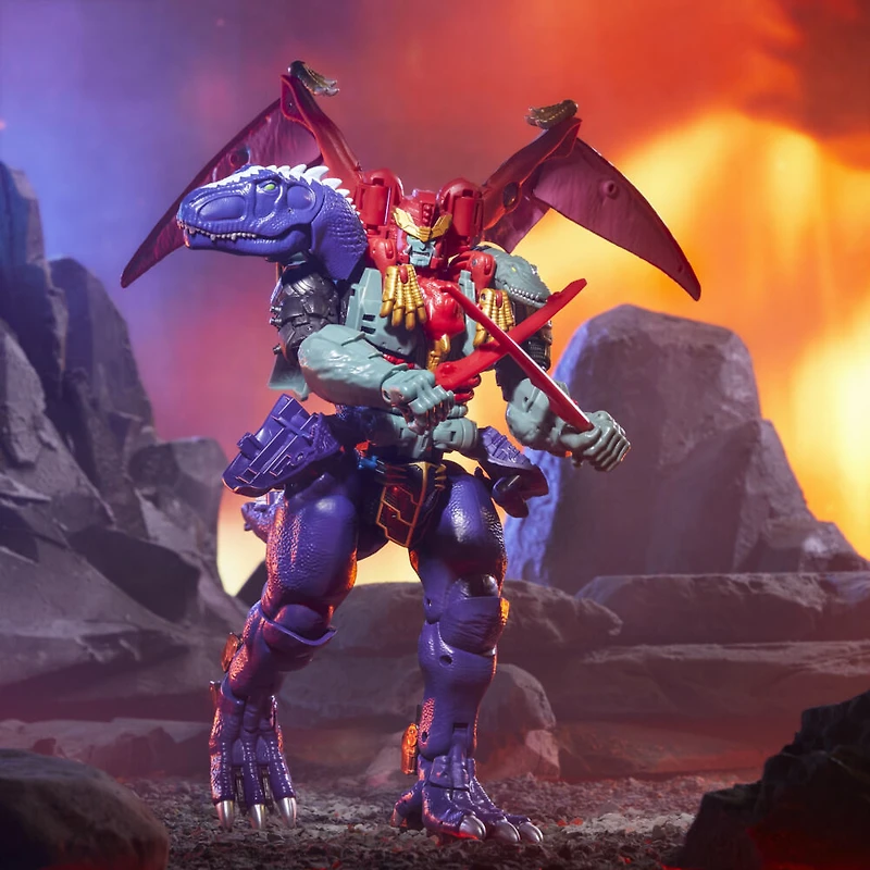 Transformers Legacy United Commander Class Beast Wars Universe Magmatron 3-in-1 Action Figure