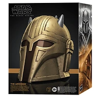 Star Wars The Black Series The Armorer, casque électronique premium, article de cosplay pour adulte