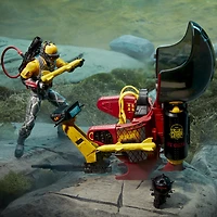 G.I. Joe Classified Series, Python Patrol Tele-Viper & véhicule Cobra Flight Pod (Trubble Bubble) 98, avec 12 accessoires - Notre exclusivité