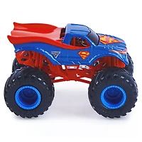 Monster Jam, Official Superman Monster Truck, Die-Cast Vehicle, Heroes and Villains Trucks Series, 1:64 Scale