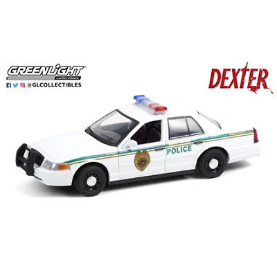 1:24 Dexter (Série TV 2006-13) - 2001 Ford Crown Victoria Police Interceptor - Miami Metro Police Department - Édition anglaise