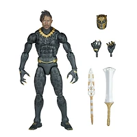 Marvel Legends Series Black Panther Legacy Collection Killmonger 6-inch Action Figure Collectible Toy, 5 Accessories