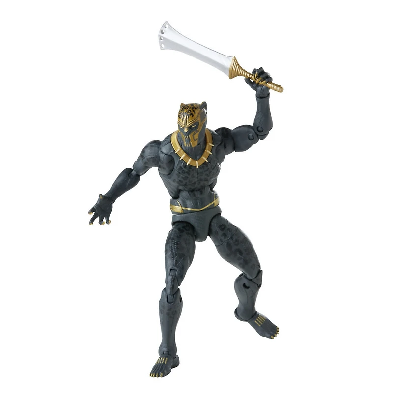 Marvel Legends Series Black Panther Legacy Collection Killmonger 6-inch Action Figure Collectible Toy, 5 Accessories