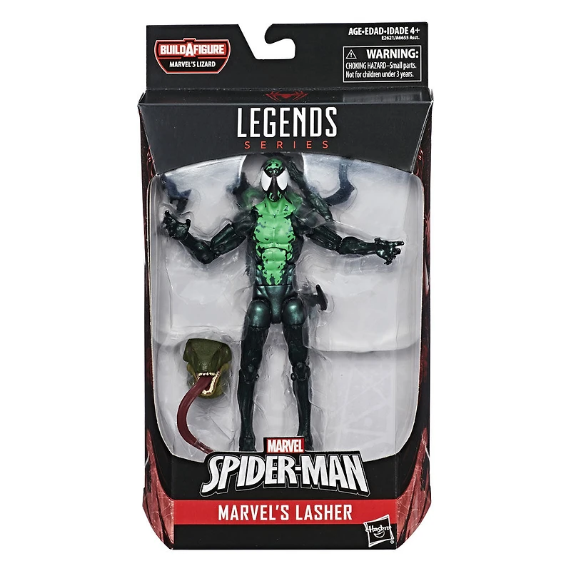Spider-Man série Legends - Figurine Lasher de 15 cm.