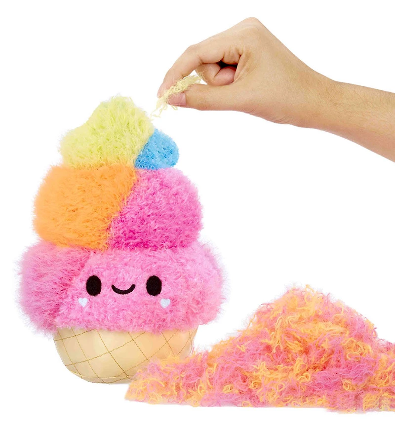 Grande peluche à collectionner Fluffie Stuffiez Ice Cream