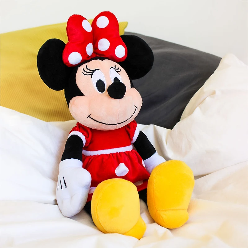 Disney - Peluche Minnie Mouse - Rouge - Moyen