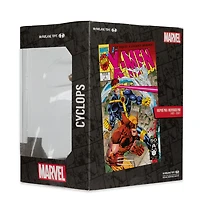 Marvel -Cyclops à l'échelle 1:10 avec scène (X-Men #1)