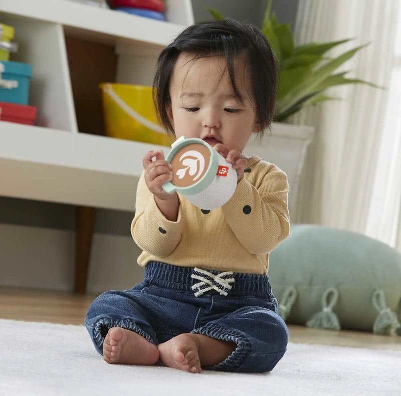 Fisher-Price Rattle A-Latte Coffee Cup Teether