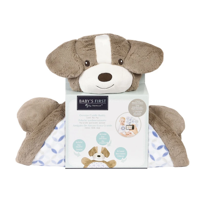 Baby's First By Nemcor Peluche surdimensionnee- chiot