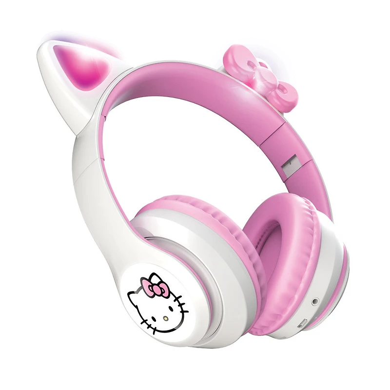 Hello Kitty Casque Lumineux Sans Fil