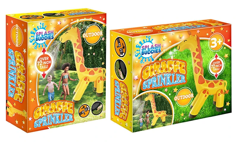 Splash Buddies Sprinkler Giraffe - English Edition