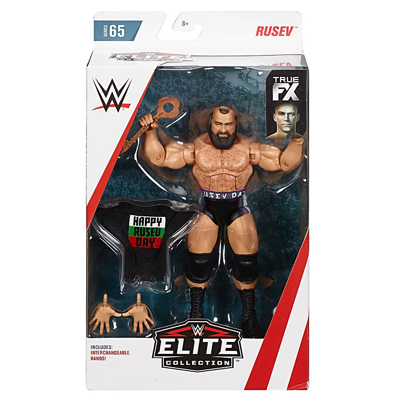 WWE - Figurine Élite 17 cm Rusev