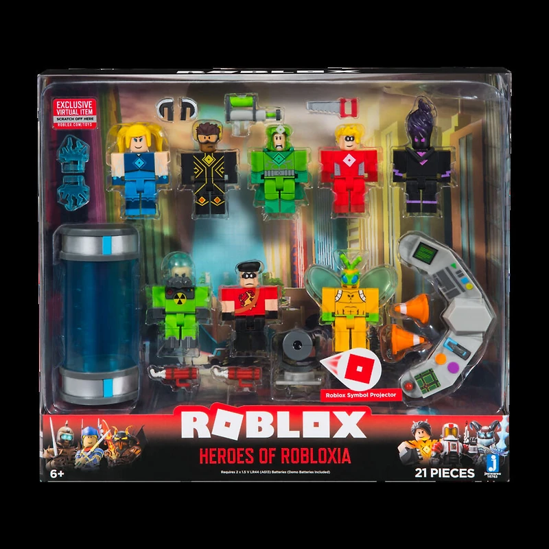 RoBlox - paquet de figurines - héros de RoBloxia