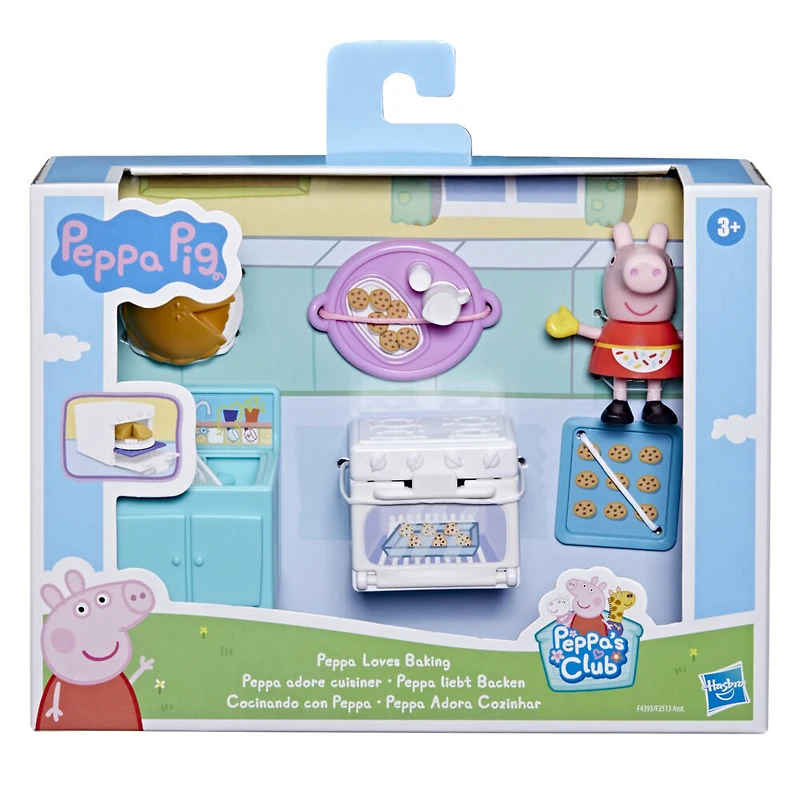 Peppa Pig Peppa's Club, Peppa adore cuisiner jouet préscolaire thématique