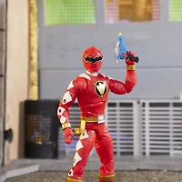 Power Rangers Lightning Collection Dino Thunder, figurine de Ranger rouge, avec accessoires