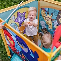 Melissa and Doug - Fun Fair Step Right Up Tente de centre de jeu