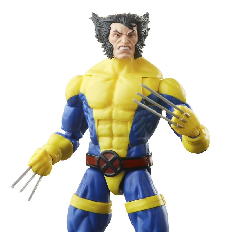 Marvel Legends Series X-Men, figurine articulée Wolverine classique de 15 cm, 3 accessoires