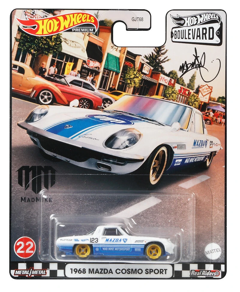 Hot Wheels - Véhicule 1968 Mazda Cosmo Sport