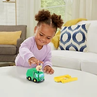 VTech CoComelon Go! Go! Smart Wheels JJ's Recycling Truck and Track - English Edition