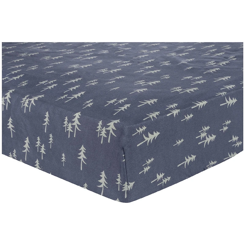 2 Pack Microfiber Sheets - Pine Fox