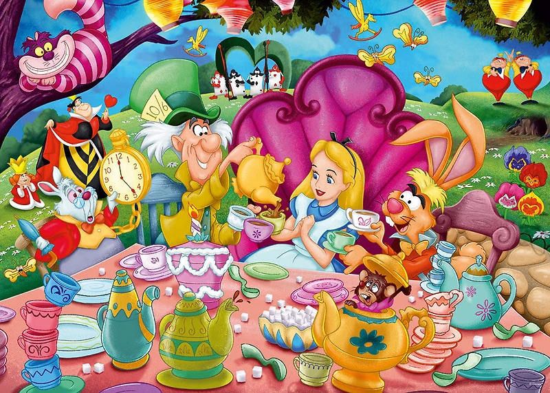 Ravensburger Alice au Pays des Merveilles Puzzle 1000 pièces Édition Collector