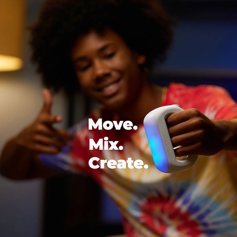 Table de Mixage à Commande par Mouvement RUKUSfx, Jouet Musical Sons et Lumières - Notre exclusivité