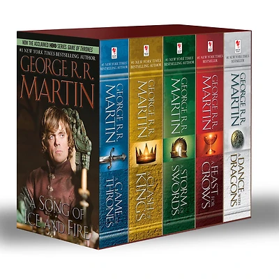 George R. R. Martin's A Game of Thrones 5-Book Boxed Set (Song of Ice and Fire Series) - English Edition