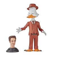 Marvel Legends Series, série What If, figurine de collection Howard The Duck de 15 cm MCU Disney+, 2 accessoires et 1 pièce Build-a-Figure
