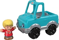 Camionnette Aide un ami Little People de Fisher-Price, jouet avec figurine pour tout-petits