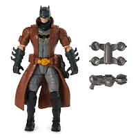 DC Comics, Batman Action Figure with 2 Mystery Accessories, 4-inch