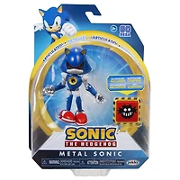Figurine Sonic 4 pouces - Sonic métal moderne   