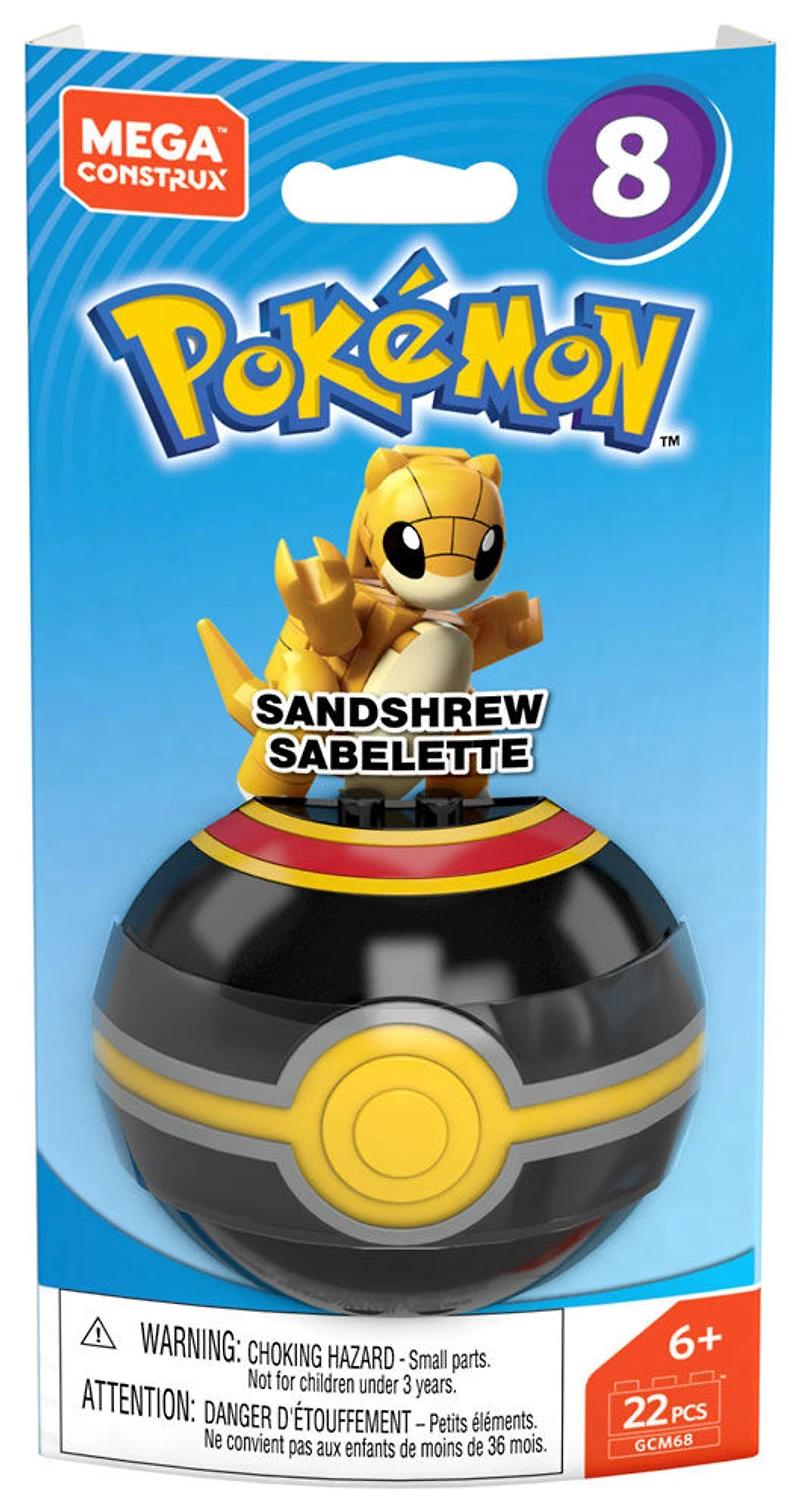 Mega Construx Pokémon Sandshrew Figure