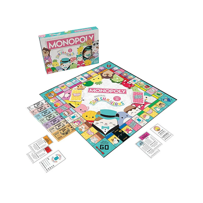 Usaopoly Monopoly: Original Squishmallows Édition De Collectors - Édition Anglaise
