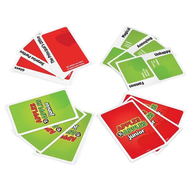 Apples to Apples Junior The Game of Crazy Comparisons!