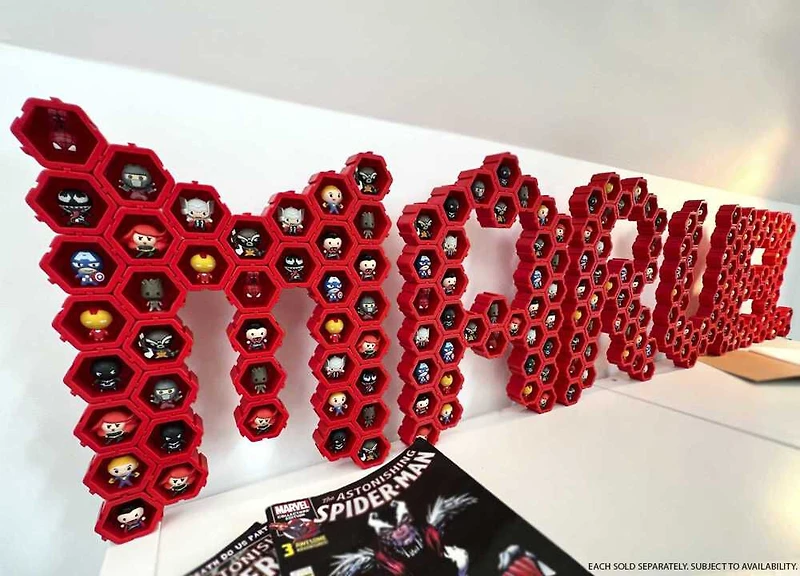 NANO PODS Connectable Collectable Marvel Surprise Toy Character Figures Inside Attached Pod (Styles May Vary)