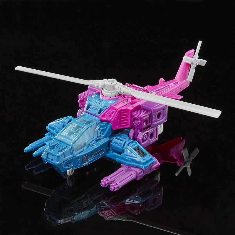 Transformers Generations War for Cybertron, figurine Spinister WFC-S48 de classe Deluxe, gamme Siege