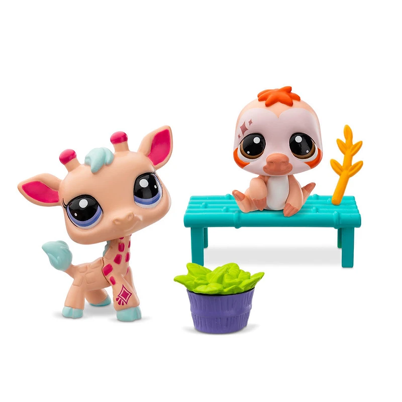 Littlest Pet Shop - Paires D'Animaux De Compagnie 2Pk Zoo Chill